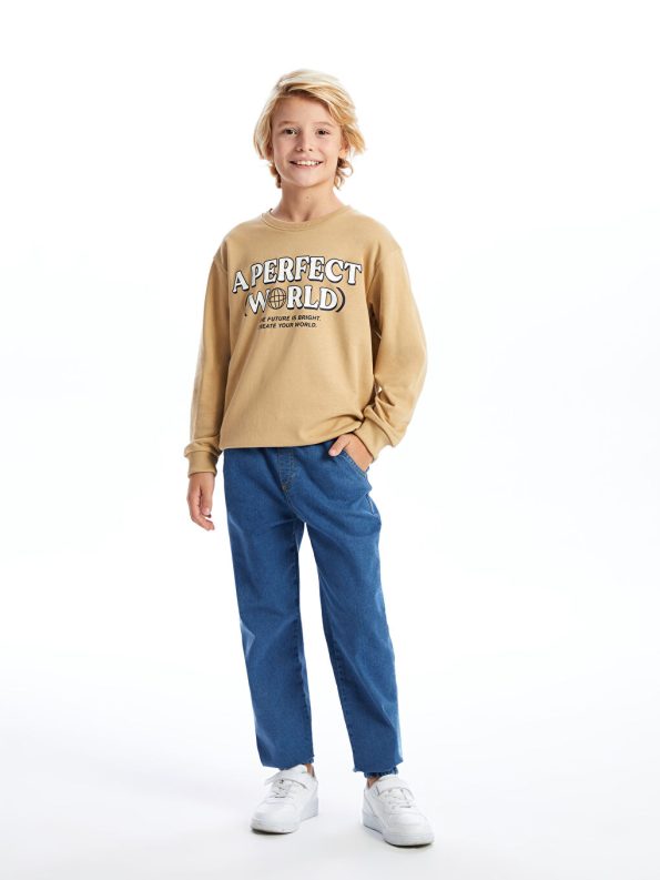 Boys' Long Sleeve Button-Up Shirt