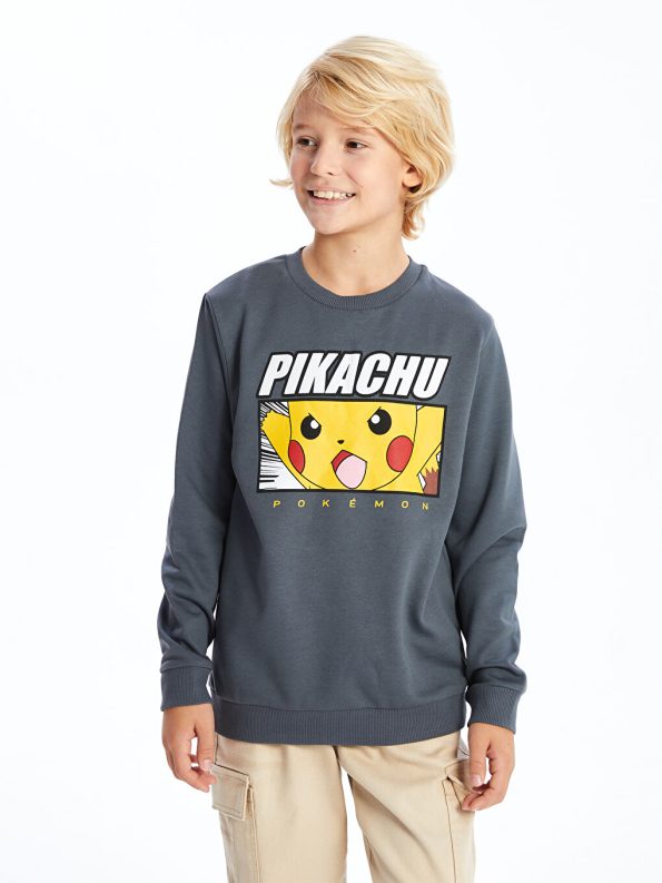 Boys' Crew Neck Sweatshirt