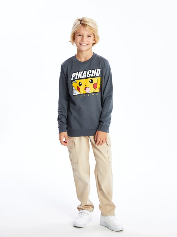 Boys' Crew Neck Sweatshirt