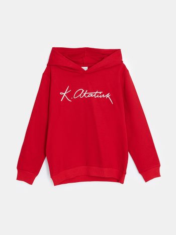 Hooded Thick Sweatshirt Set for Boys