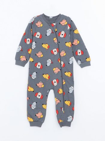 Striped Crew Neck Sweatshirt and Pants Set for Baby Boys