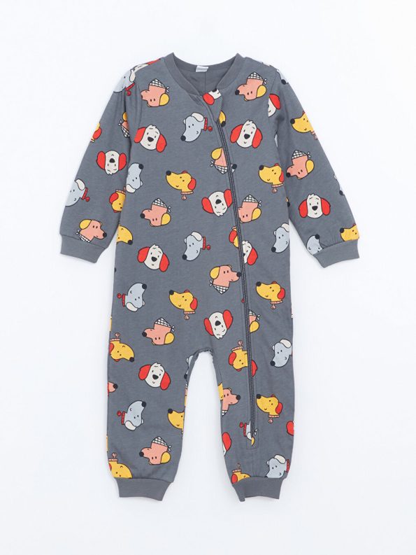 Striped Crew Neck Sweatshirt and Pants Set for Baby Boys