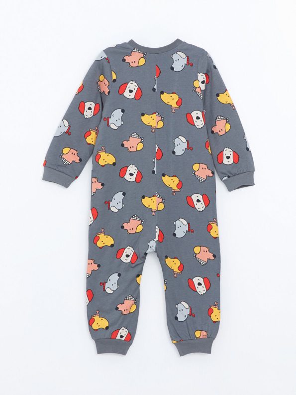 Striped Crew Neck Sweatshirt and Pants Set for Baby Boys