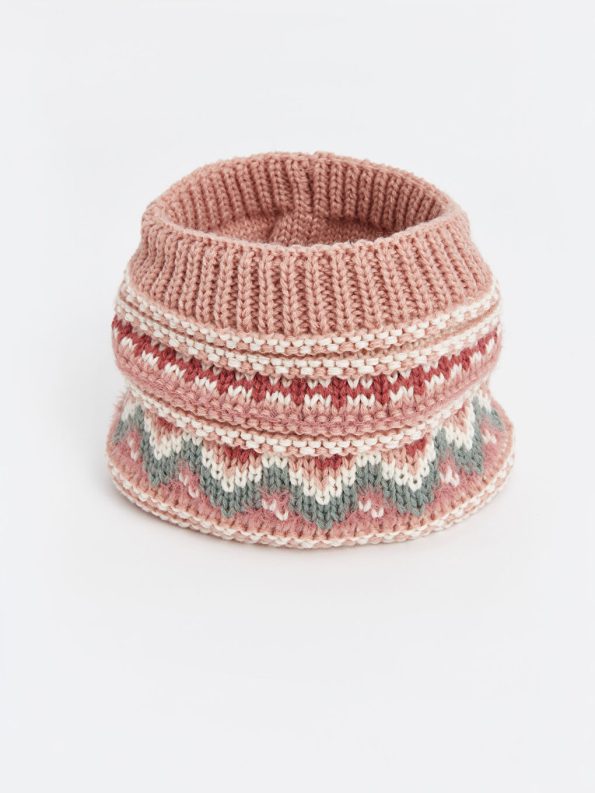 Pom Pom Detail Baby Girl Beanie