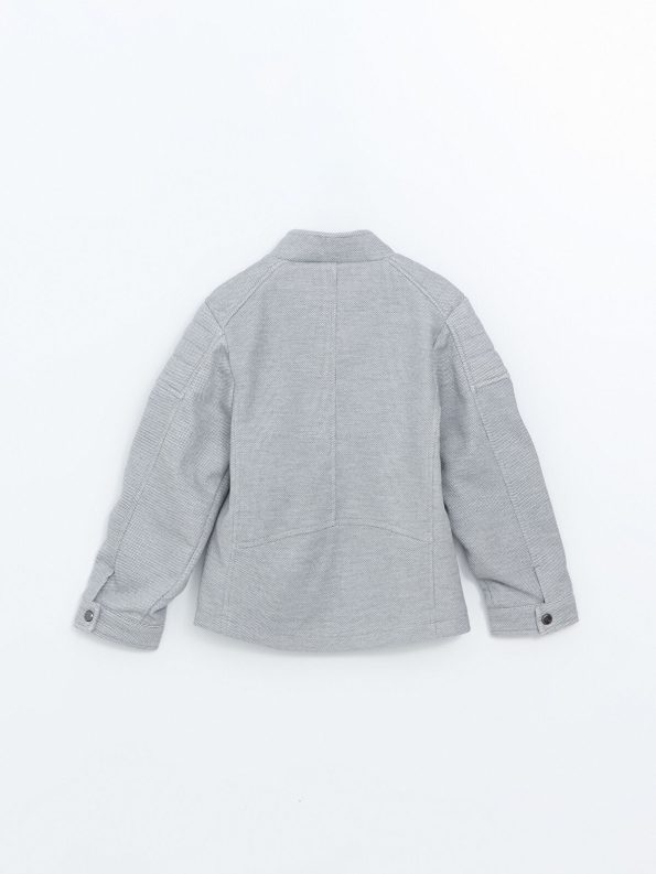 LCW Vision Gray Stand-Up Collar Boys Jacket