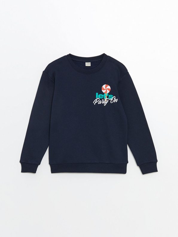 Boys' Crew Neck Sweatshirt