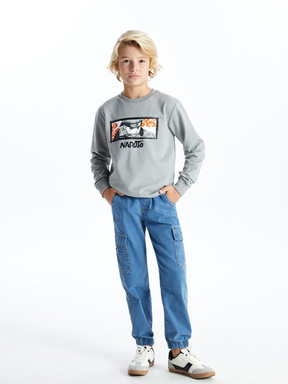 Boys' Crew Neck Sweatshirt