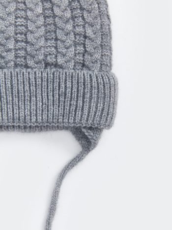Teddy Bear Styled Baby Boy Beanie