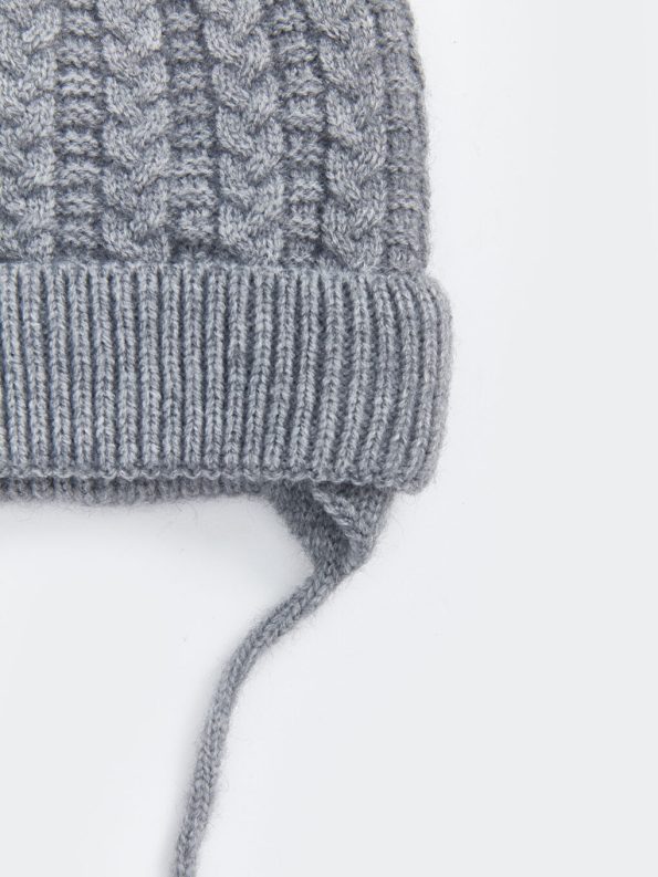 Teddy Bear Styled Baby Boy Beanie