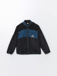 Hooded Basic Zip-Up Sweatshirt for Baby Boys