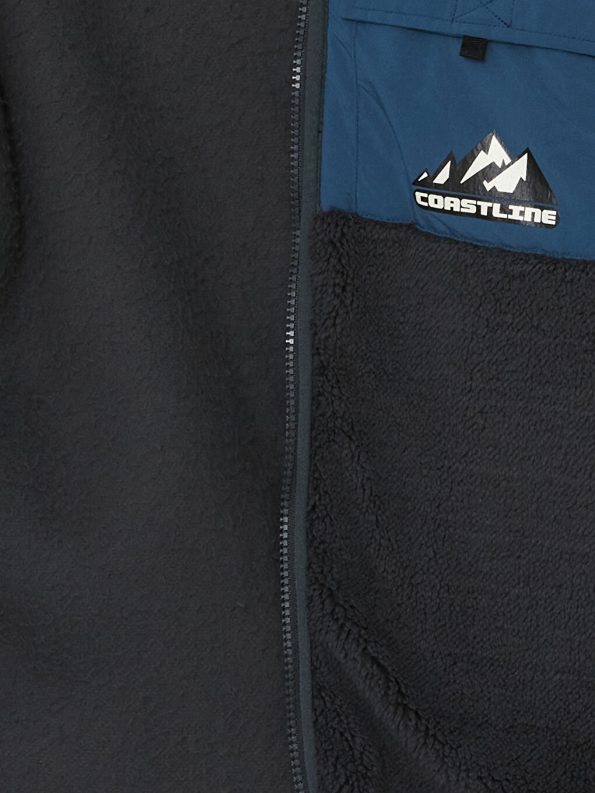 Hooded Basic Zip-Up Sweatshirt for Baby Boys