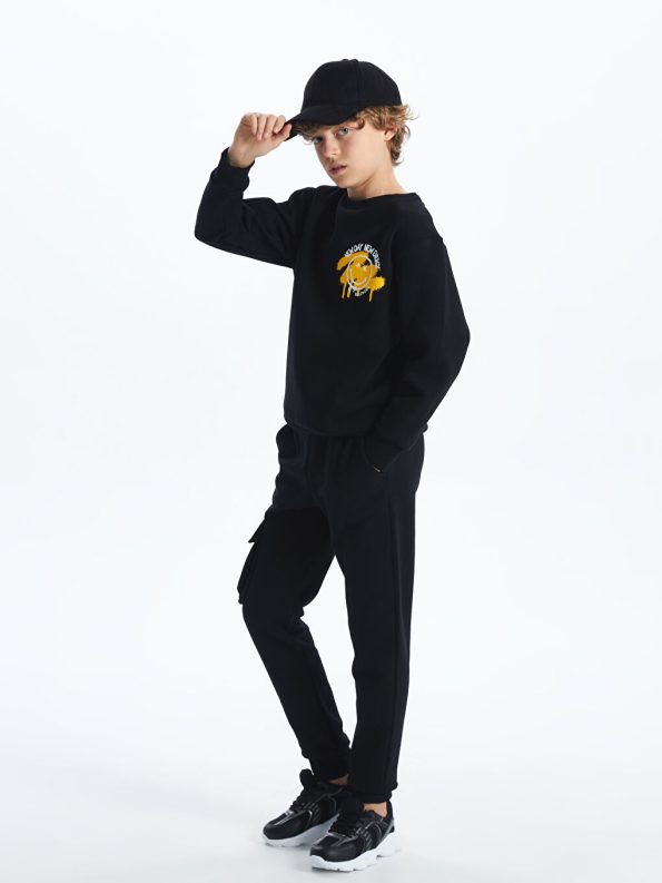 Boys' Crew Neck Sweatshirt