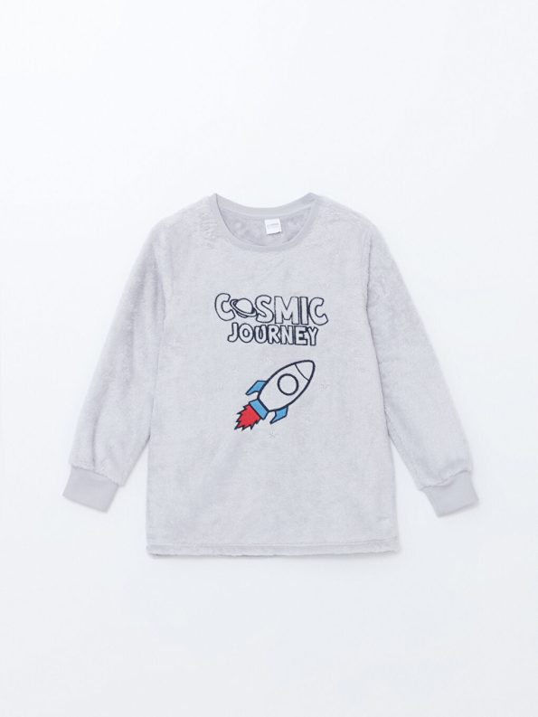 Hooded Boys' Denim Jacket