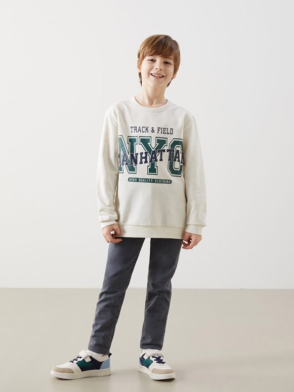 Boys' Crew Neck Sweatshirt