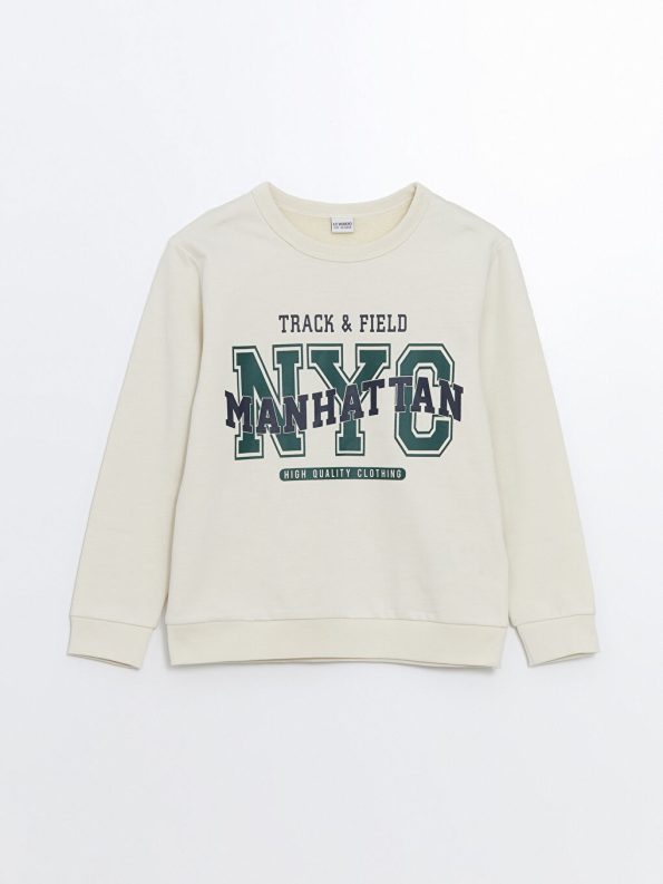 Boys' Crew Neck Sweatshirt