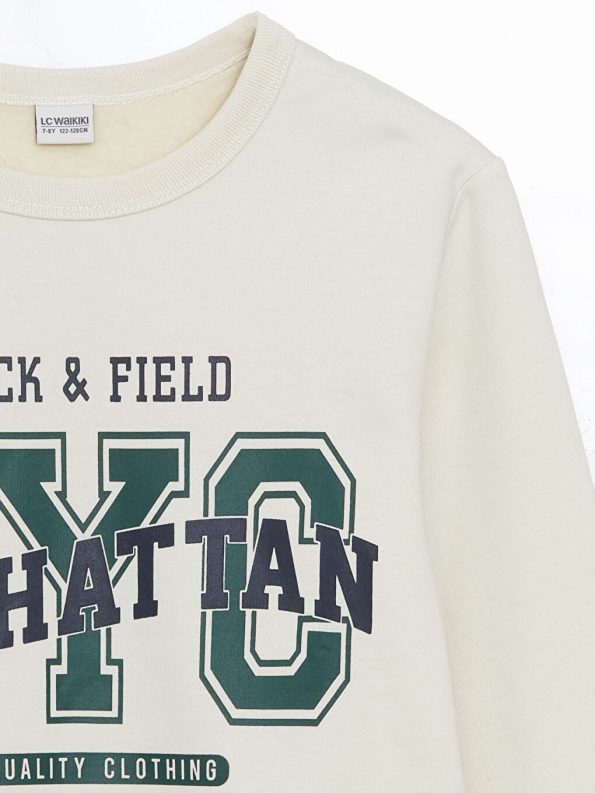 Boys' Crew Neck Sweatshirt