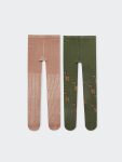 LCW Baby Haki Patterned Boy's Tights Set