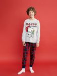 Belted Hulk Print Boys Thick Jogger Pants
