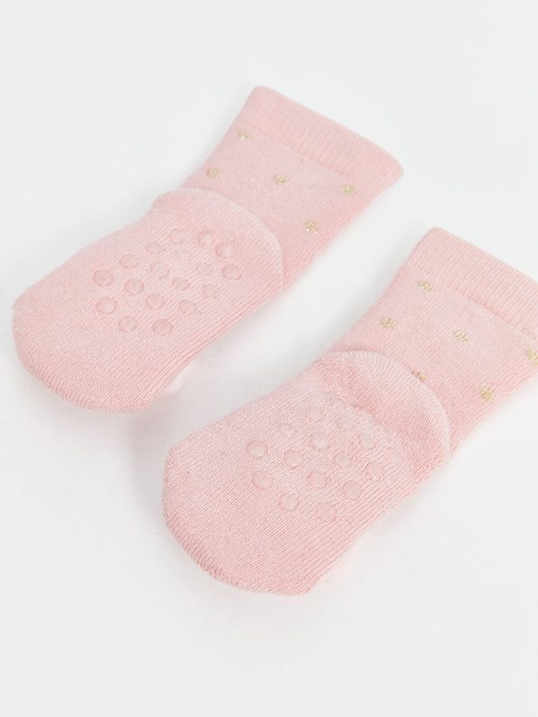 LCW Baby Pink Girl's Home Socks