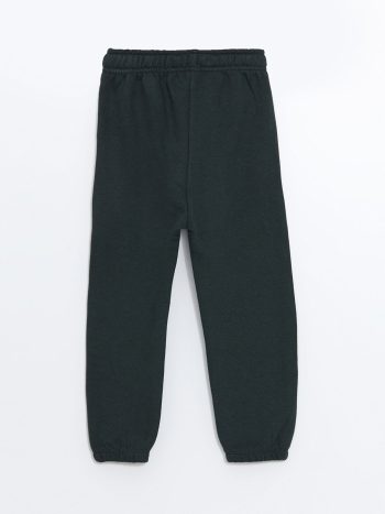 LCW Kids Charcoal Elastic Waist Thick Jogger Pants for Boys