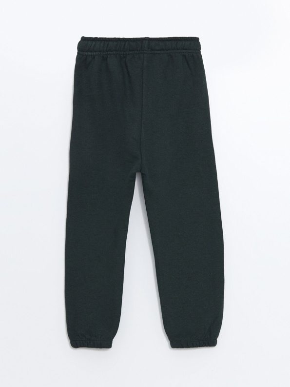 LCW Kids Charcoal Elastic Waist Thick Jogger Pants for Boys