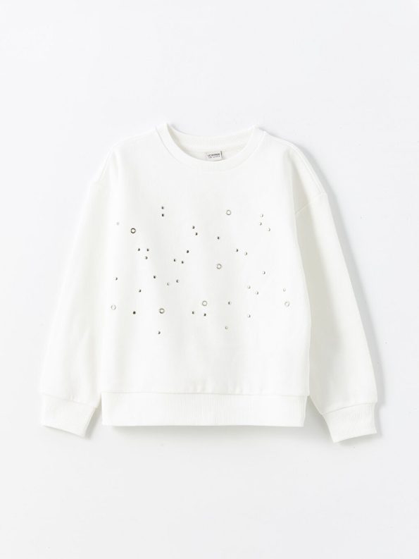 Girls' Long Sleeve Crew Neck T-Shirt
