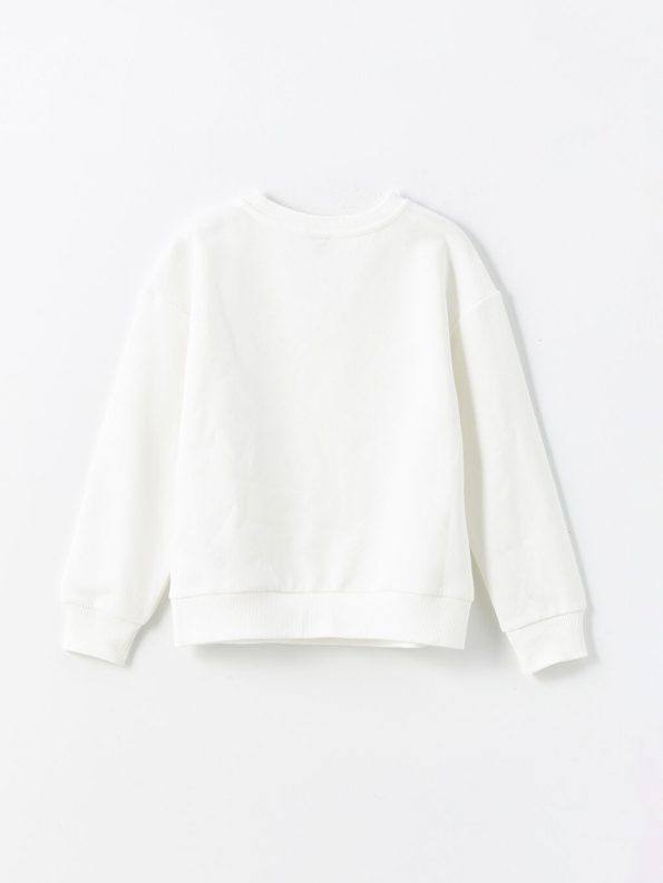 Girls' Long Sleeve Crew Neck T-Shirt