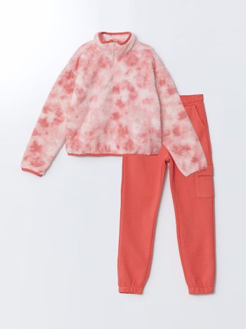 Girls' Kuromi Print Crew Neck Sweatshirt