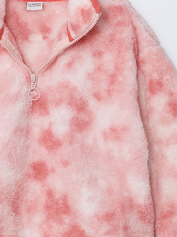 Girls' Kuromi Print Crew Neck Sweatshirt