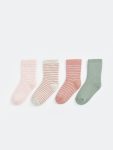 Elastic Waistband Girls' Baby Tights Set of 3
