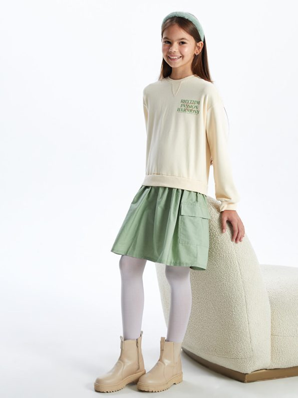 Girls' Tulle Skirt with Elastic Waistband