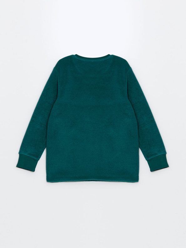 Hooded Boys' Thick Tracksuit Set