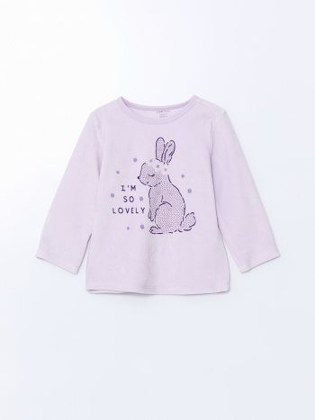 LCW Kids Pink Velour Girls' Pajama Set