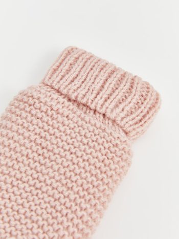 Pom Pom Detail Baby Girl Beanie