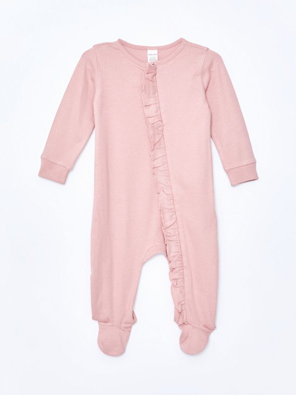Embroidered Baby Girl Cardigan and Pants Set