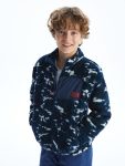 Boys' Long Sleeve Printed Crew Neck Sweatshirt