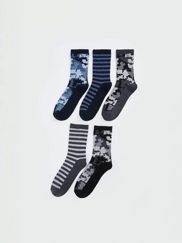 Boys' Five-Pack Ankle Socks