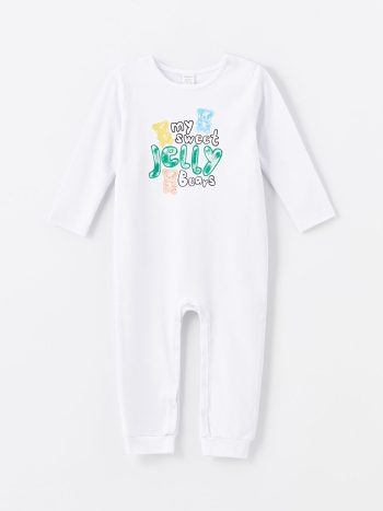 Girls' Bow Print Elastic Waist Leggings