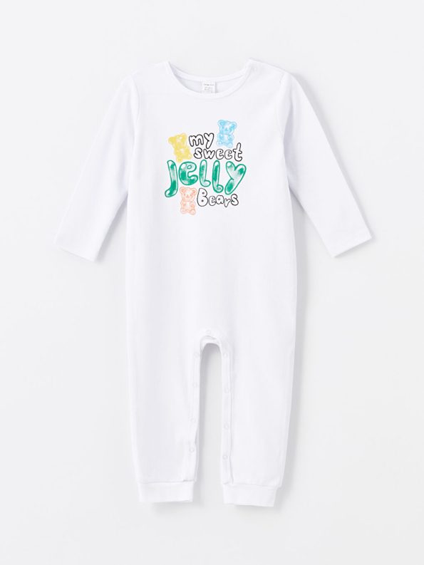 Girls' Bow Print Elastic Waist Leggings
