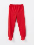 Minnie Mouse Printed Girls' Sweatpants with Elastic Waistband