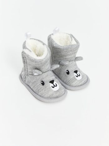 Velcro Baby Boy Slippers