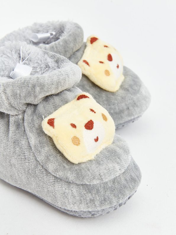Dog Face Baby Boy Slipper Socks
