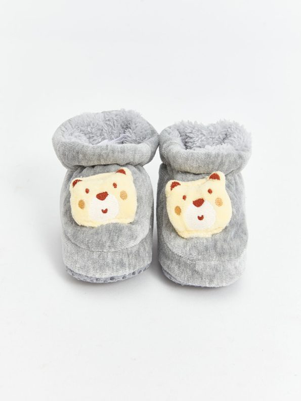 Dog Face Baby Boy Slipper Socks