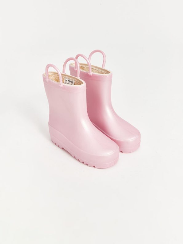 Girl's Baby Slippers with Patch Details