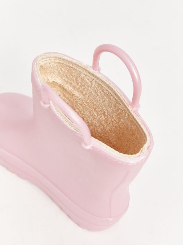 Girl's Baby Slippers with Patch Details
