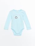 Boys' Printed Crew Neck Bodysuit