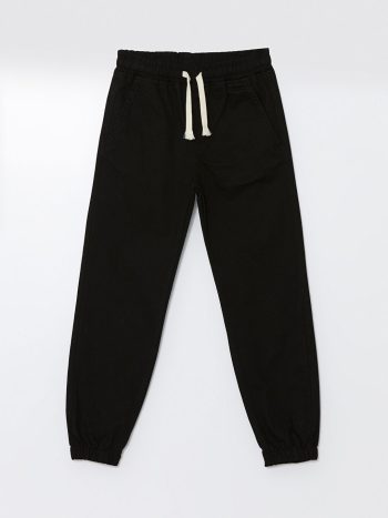 Boys' Elastic Waist Cargo Sweatpants