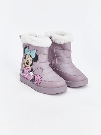 Girls' Baby Slippers with Patch Details