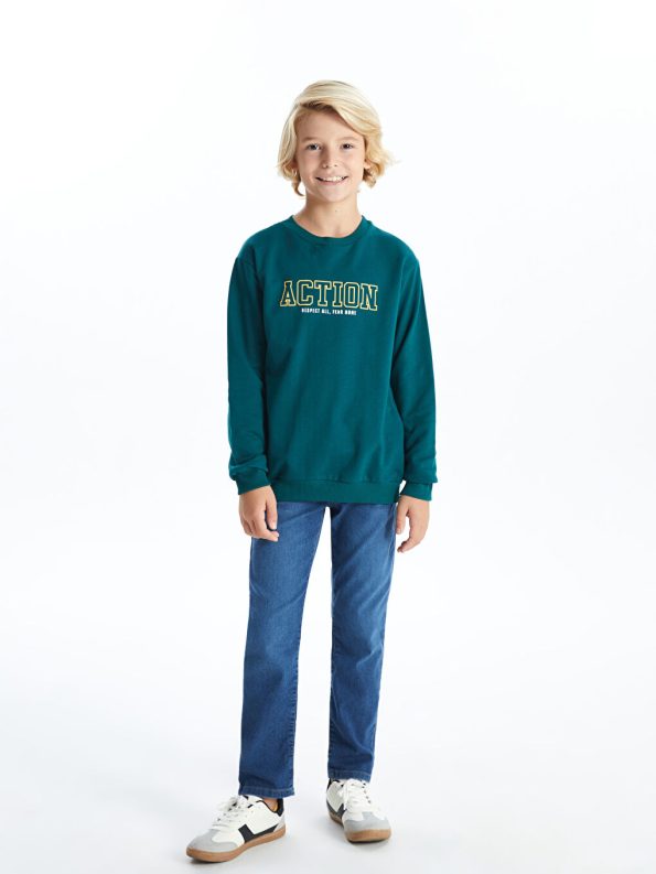 Boys' Crew Neck Sweatshirt
