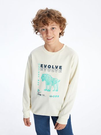 Boys' Crew Neck Sweatshirt